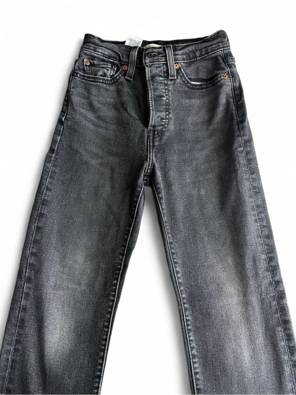 Levi's Black Straight Fit Jeans